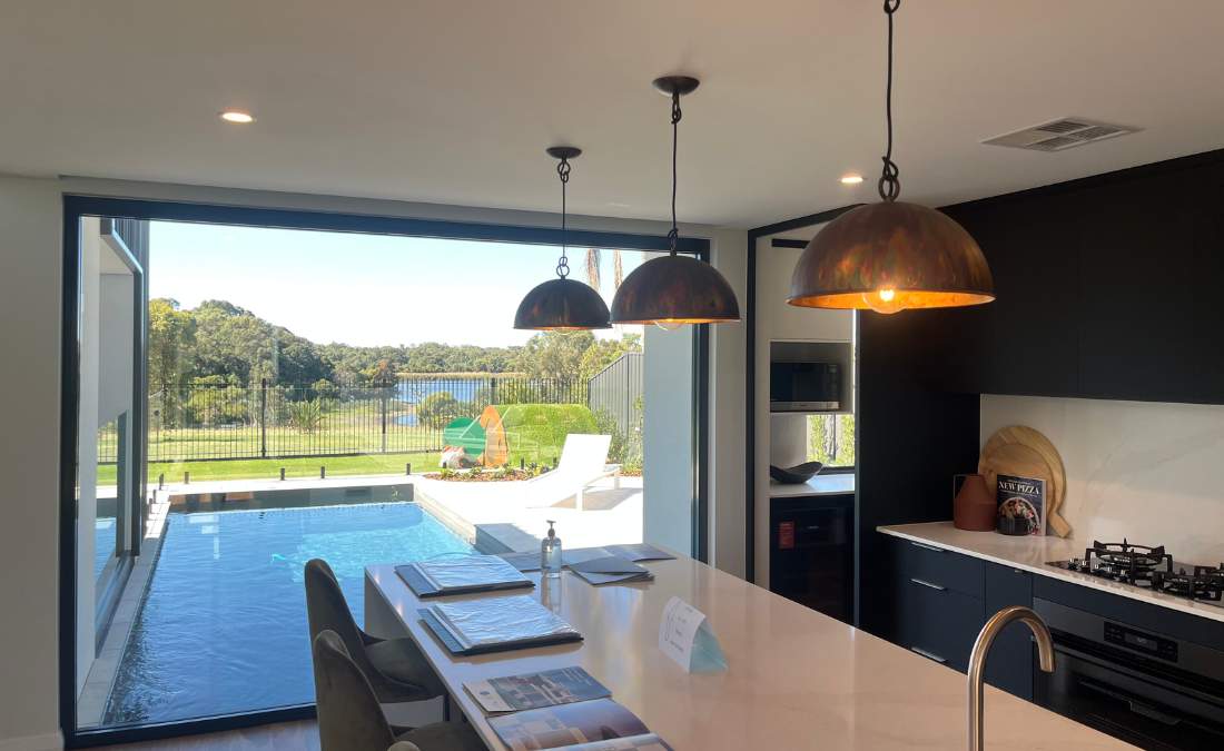 Modern electrical wiring and industrial lighting